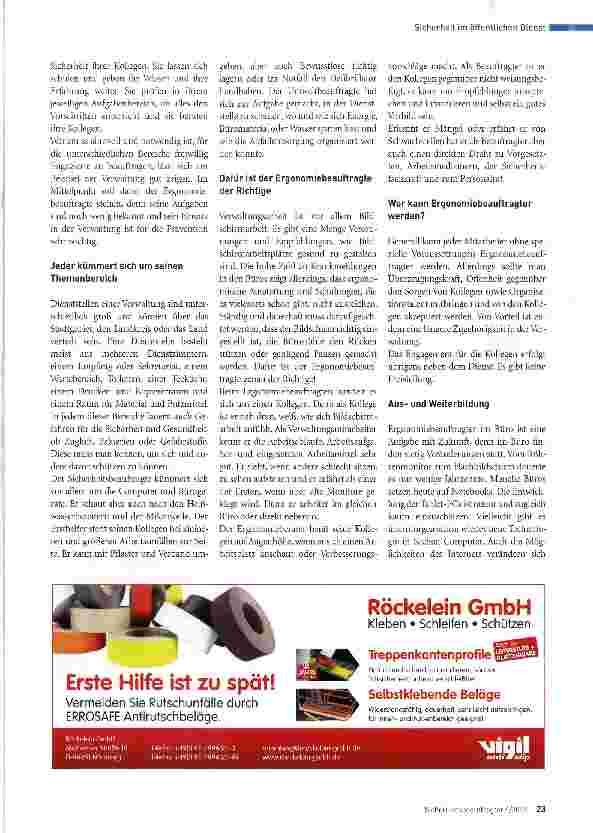 Vorschauseite 2: Einer allein kann nicht alles wissen