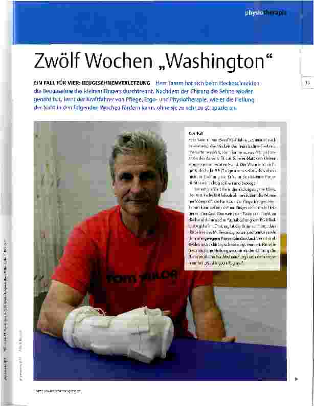 Vorschauseite 1: Zwölf Wochen Washington