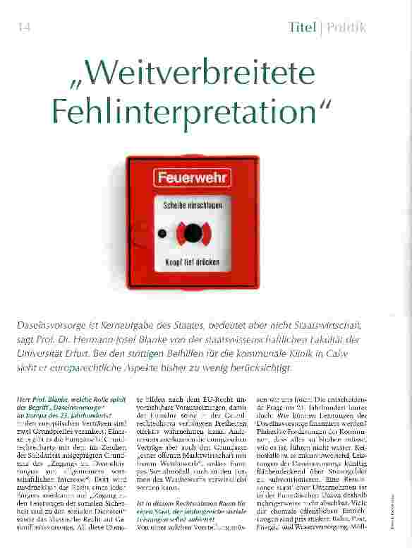 Vorschauseite 1: Weitverbreitete Fehlinterpretation