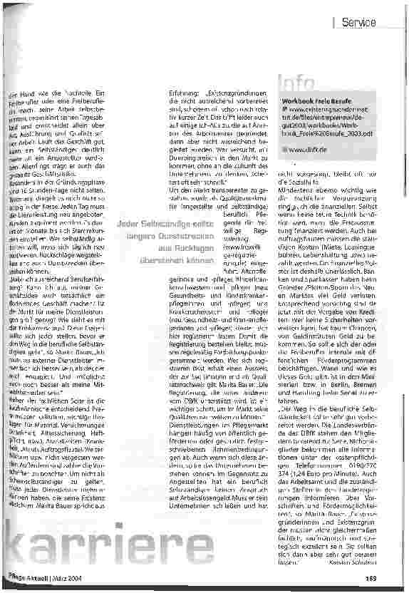 Vorschauseite 2: Die Vorund Nachteile eines Lebens ohne Chef