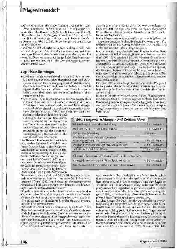Vorschauseite 2: Alt = inkontinent - unabwendbares Schicksal?