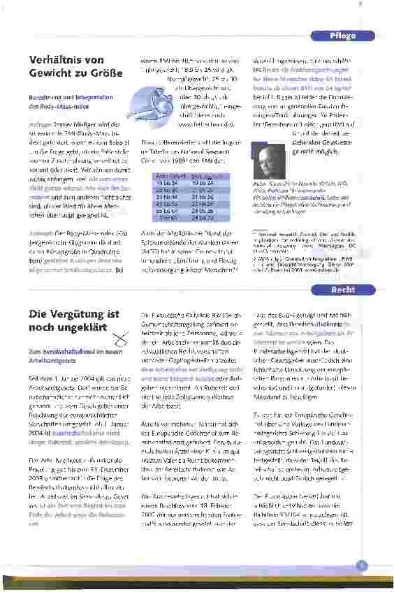 Vorschauseite 1: Die Vergütung ist noch ungeklärt