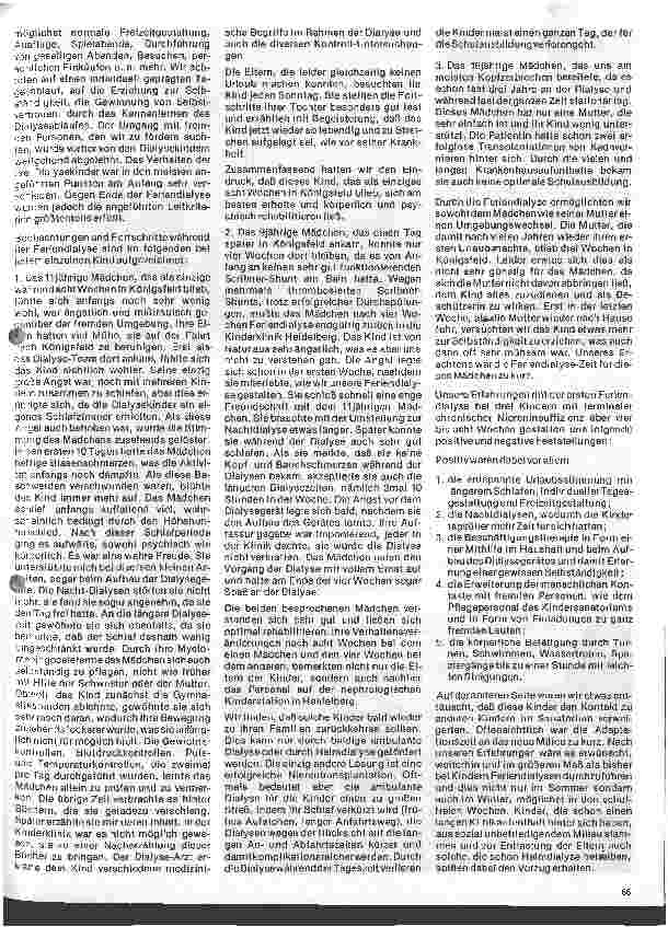 Vorschauseite 2: Ferien-Dialyse mit Kindern