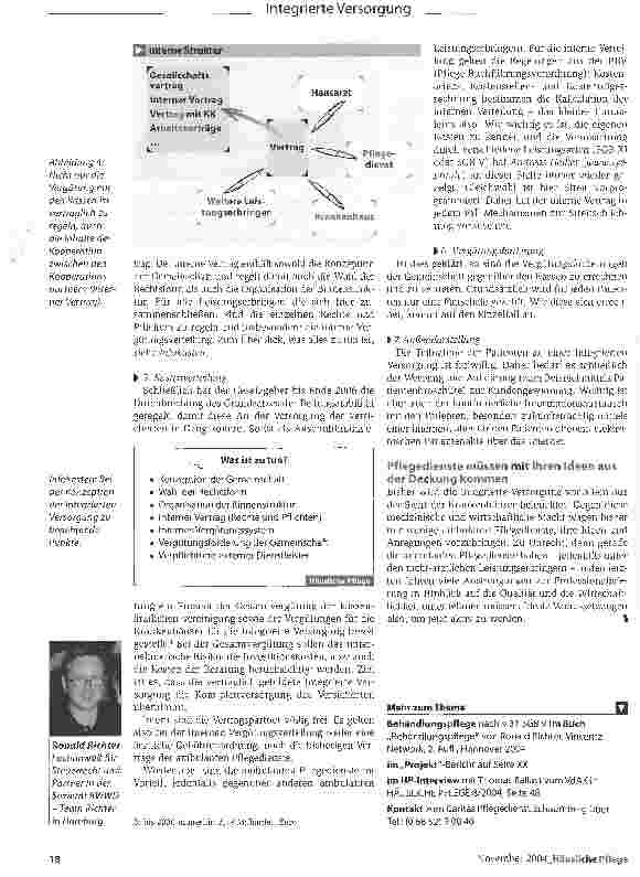 Vorschauseite 5: Brücken schlagen - Pflegedienste haben das Know-how für integrationsprojekte