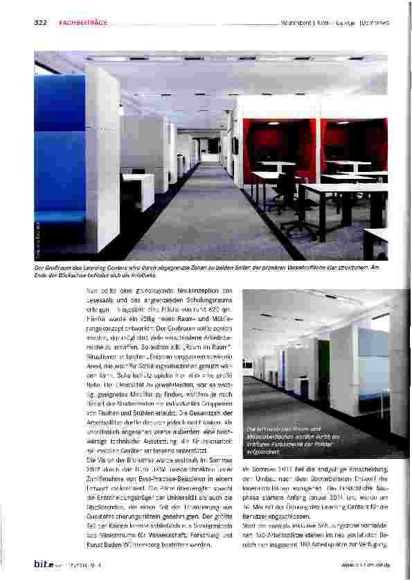 Vorschauseite 2: „Vom Lesesaal zum Learning Center