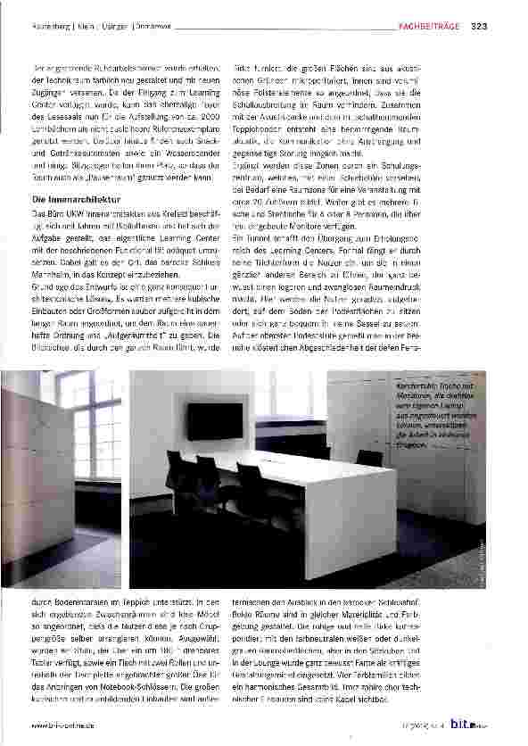 Vorschauseite 3: „Vom Lesesaal zum Learning Center