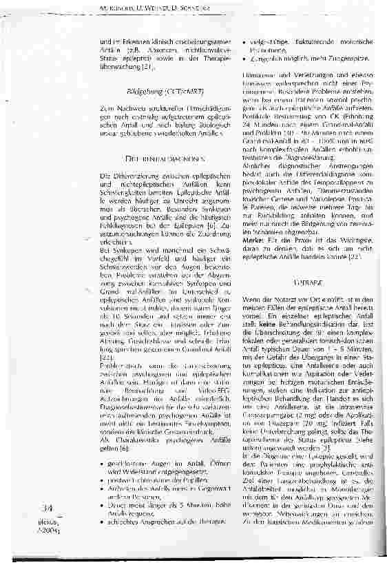 Vorschauseite 3: LEITSYMPTOM KRÄMPFE