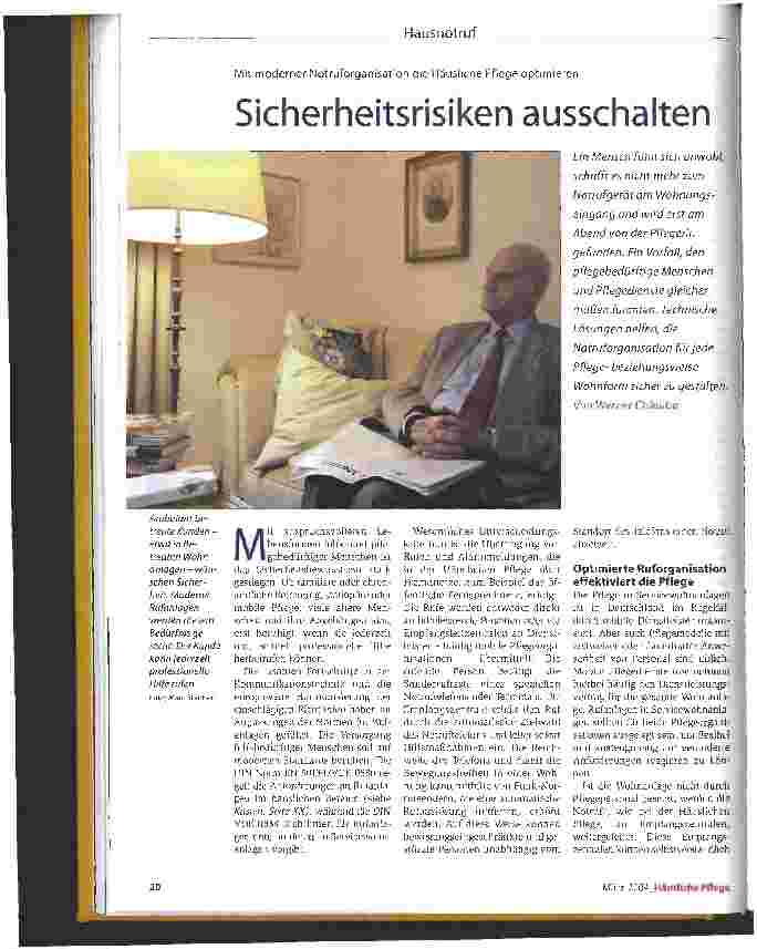 Vorschauseite 1: Sicherheitsrisiken ausschalten