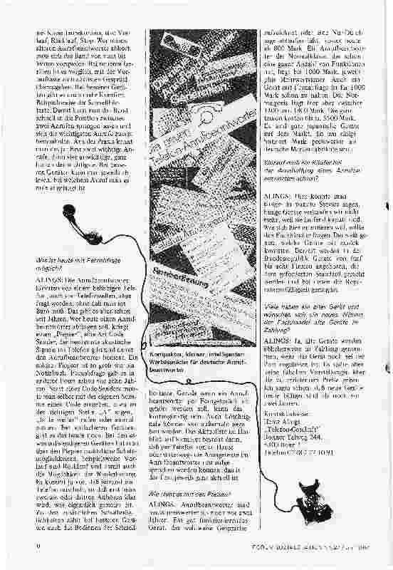 Vorschauseite 5: Die Stimme aus der Konserve