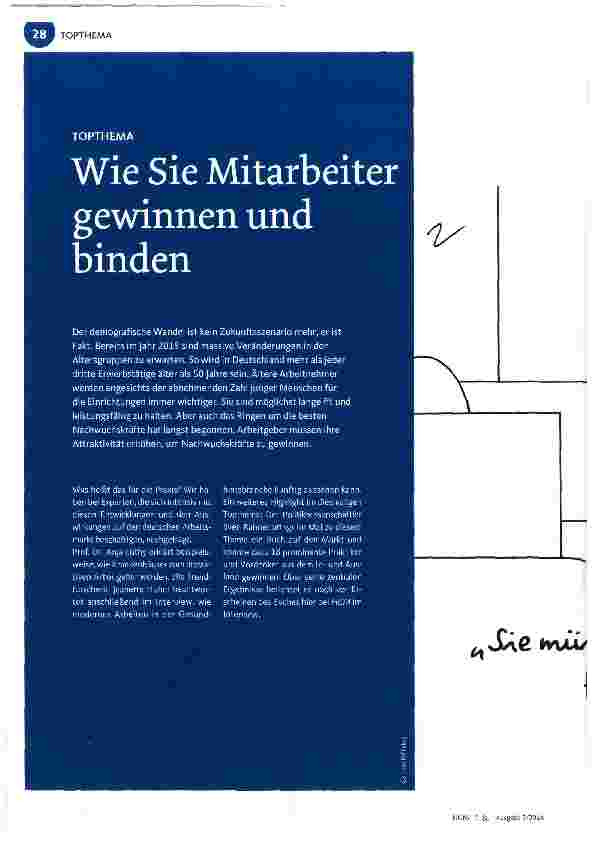 Vorschauseite 1: Wie Sie Mitarbeiter gewinnen und binden