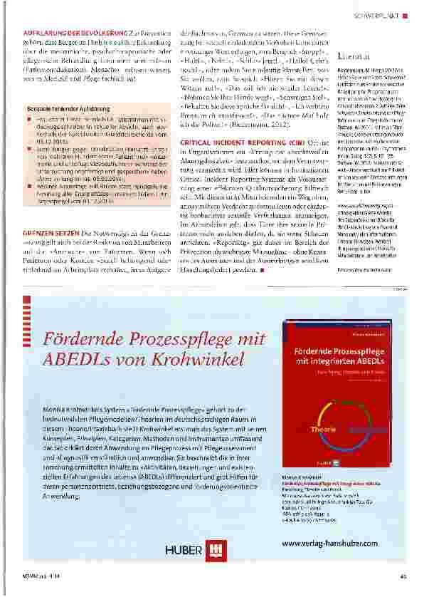 Vorschauseite 4: Nichts sehen - nichts sagen