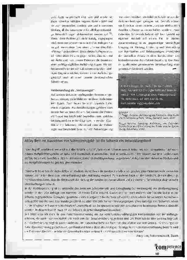 Vorschauseite 3: Verändert der Haftungsanspruch die Handlungsmaximen der Ärzte?