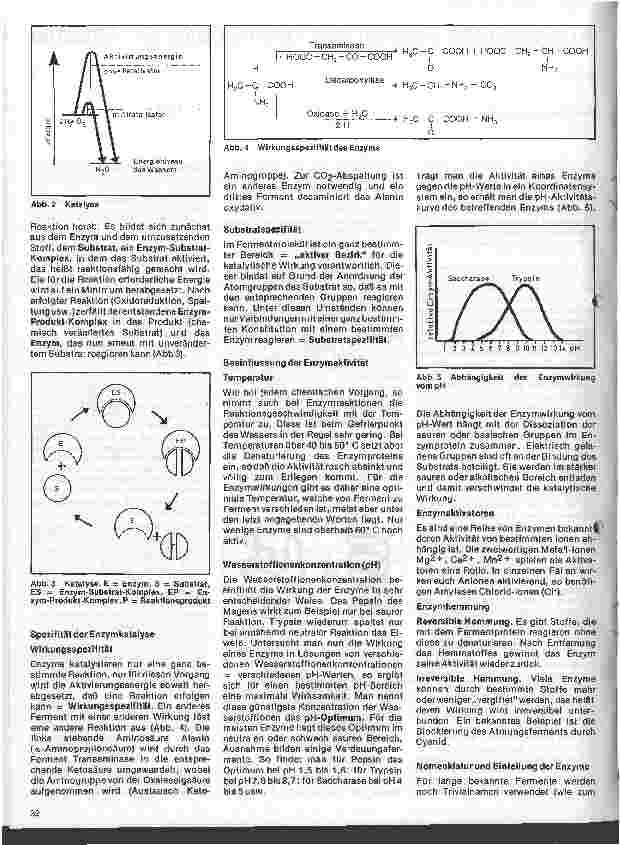 Vorschauseite 2: Ausgewählte Kapitel aus der Chemie 3. Folge: Enzyme - Fermente