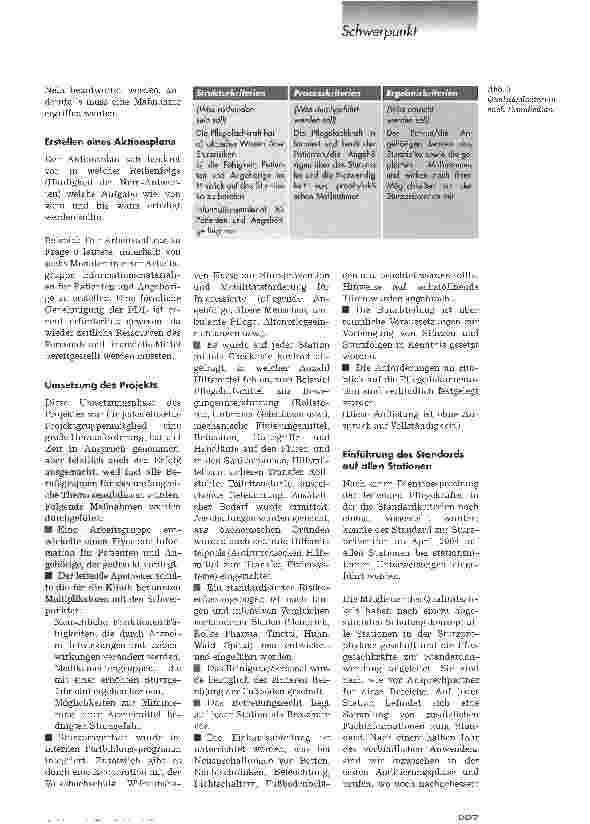Vorschauseite 5: Sturzprävention erfolgreich umsetzenSystematische Einführung einer umfassenden Sturzprophylaxe am Beispiel eines Krankenhauses der chwerpunktversorgung