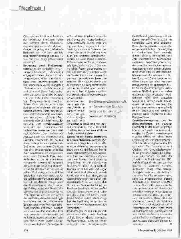 Vorschauseite 3: Notstand Mangelernährung