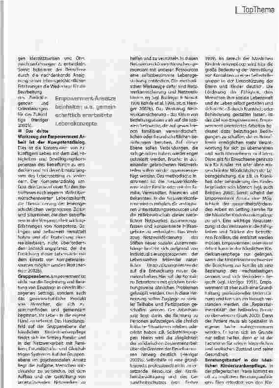 Vorschauseite 4: Gesundheitsförderung in der Kinderkrankenpflege