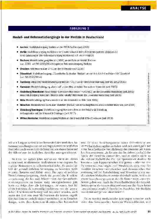 Vorschauseite 6: Die ärztliche Profession und ärztliches Handeln im Spannungsfeld von Medizin und Ökonomie: Wird der Arzt zum Gesundheitsmanager?