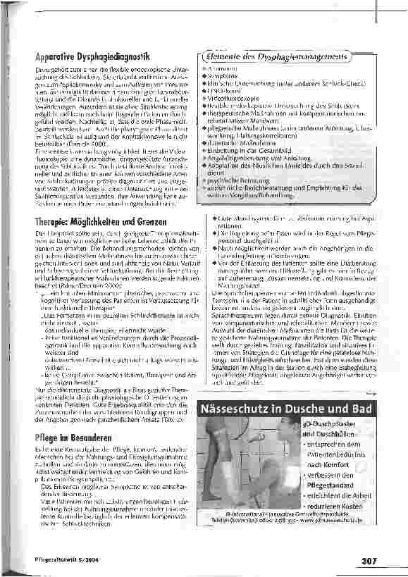 Vorschauseite 2: Besondere Stellung der Pflege