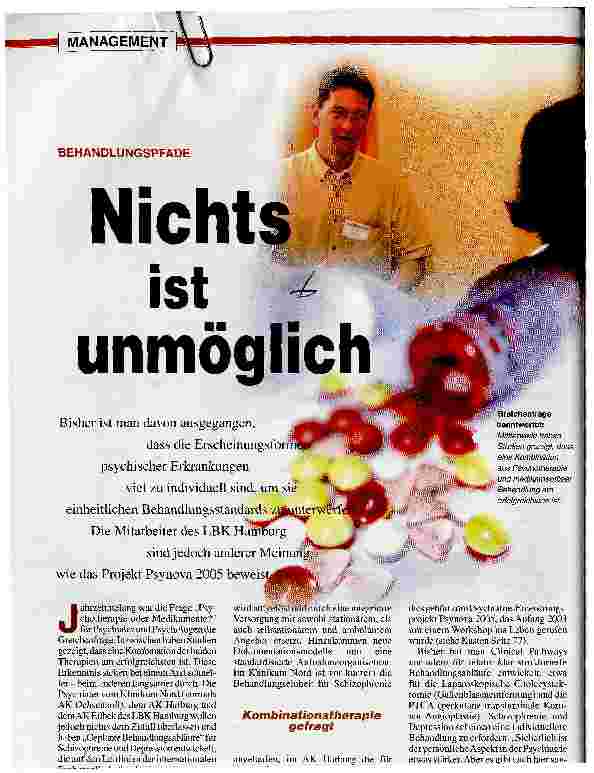 Vorschauseite 1: Nichts ist unmöglichBehandlungspfade