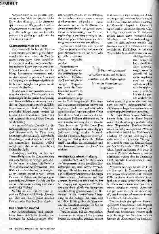 Vorschauseite 2: Falsches Mitleid - tödliche Konsequenzen