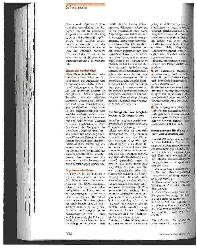 Vorschauseite 4: Pflegerische Handlungsfelder der Gesundheitsförderung Public Health