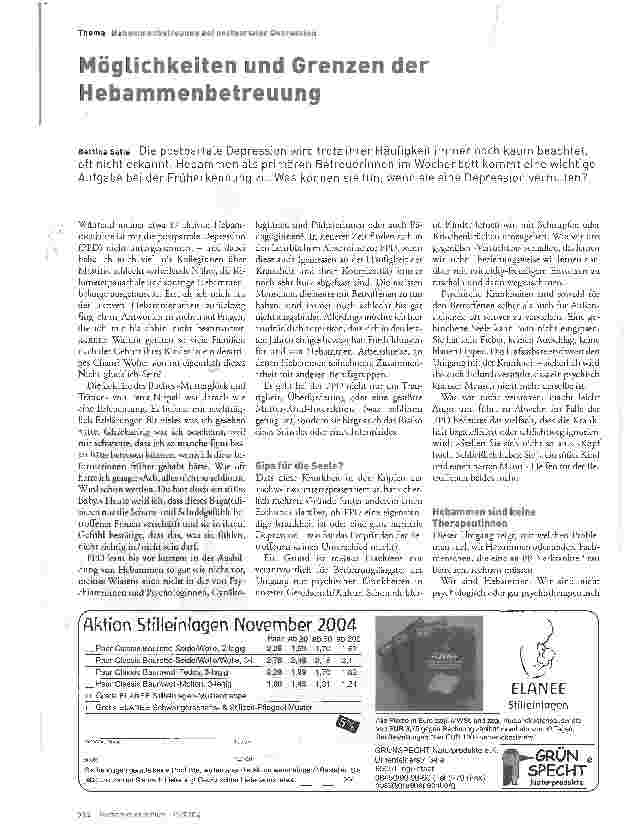 Vorschauseite 1: Möglichkeiten und Grenzen der Hebammenbetreuung