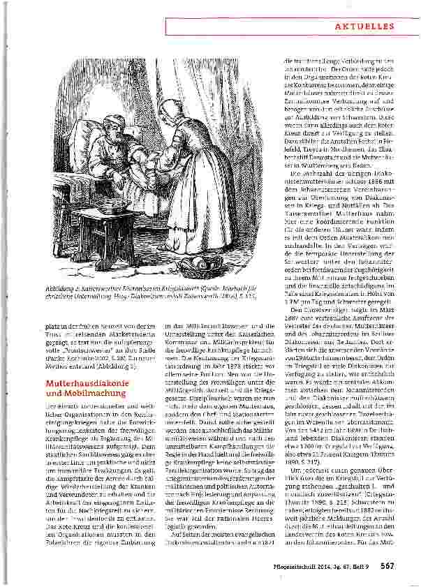 Vorschauseite 2: Die Pioniere der Kriegskrankenpflege