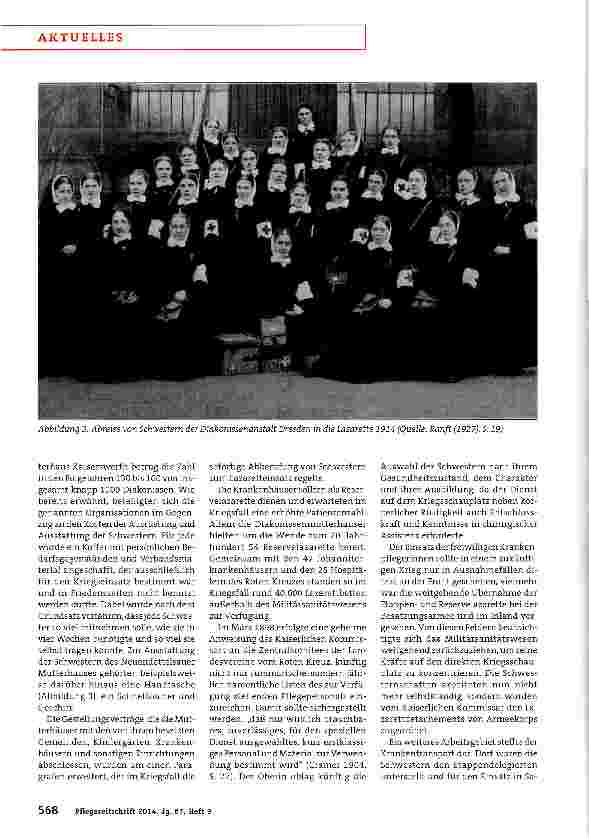 Vorschauseite 3: Die Pioniere der Kriegskrankenpflege