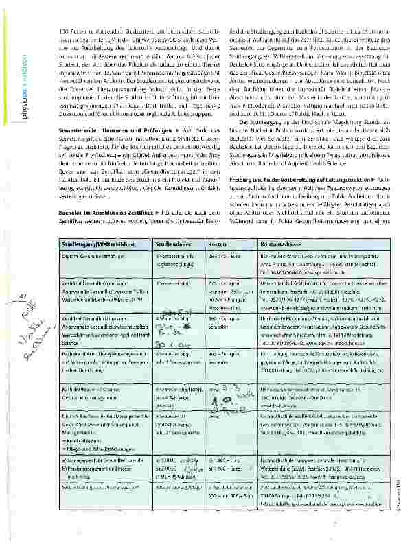 Vorschauseite 3: Weiterbildung zum GesundheitsmanagerVom T-Shirt zur Krawatte wechseln