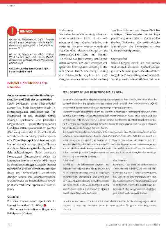 Vorschauseite 2: Handlungsorientiertes Unterrichten