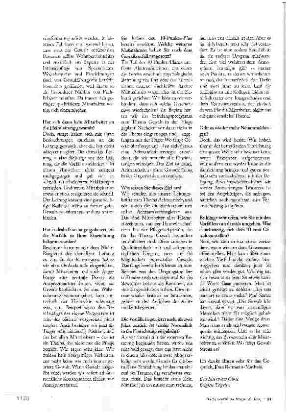 Vorschauseite 3: EIN TRAUMA, DAS VERARBEITET WERDEN MUSS