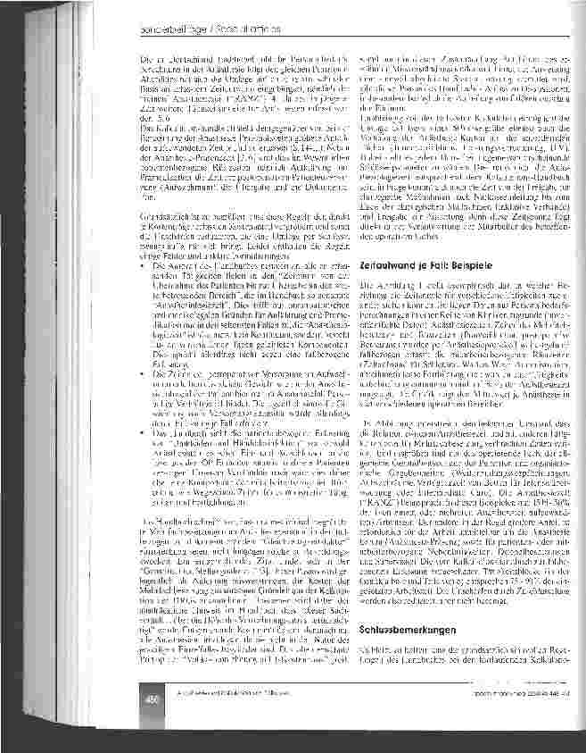 Vorschauseite 3: Abbildung der Anästhesie bei der Kalkulation von Fallkosten