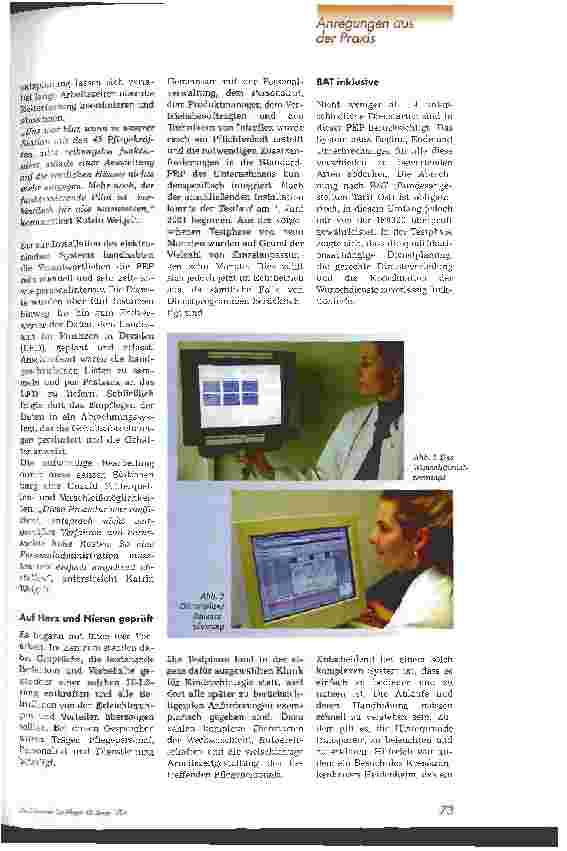 Vorschauseite 2: Neues System erreicht Konzentration auf das Wesentliche