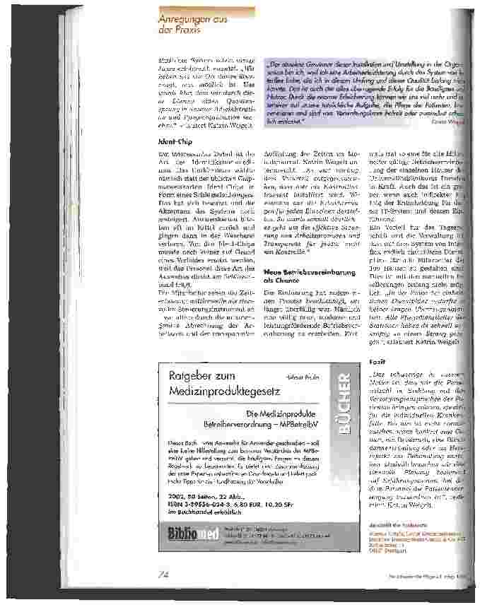 Vorschauseite 3: Neues System erreicht Konzentration auf das Wesentliche