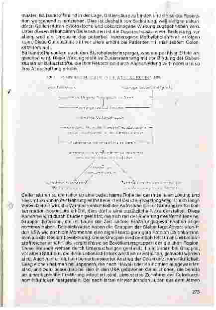 Vorschauseite 2: Einfluss von Fettverzehr und Ballaststoffgehalt der Nahrung auf die Entstehung von Dickdarmkrebs
