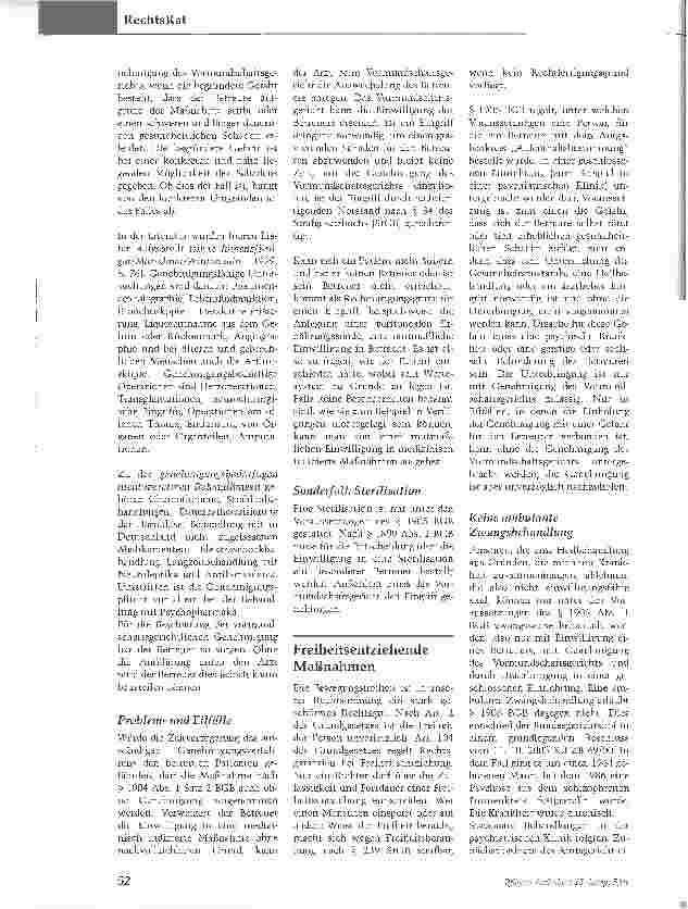 Vorschauseite 3: Die Entmündigung hat ausgedient. Grundlagen der rechtlichen BetreuungTeil 2