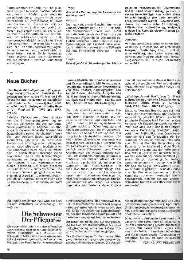 Vorschauseite 3: Die Deutsche Akademie für medizinische Fortbildung in Kassel Interview mit Gisela Krokowski