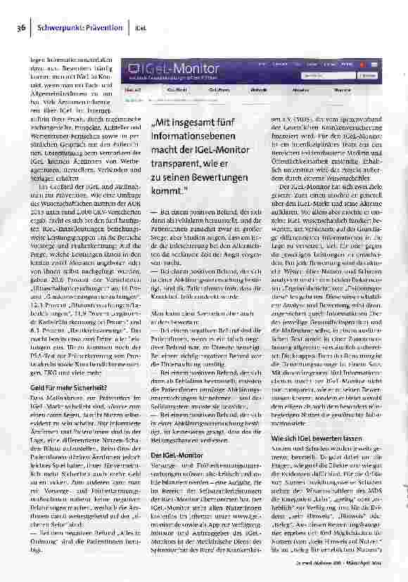 Vorschauseite 2: Nutzen und Schaden