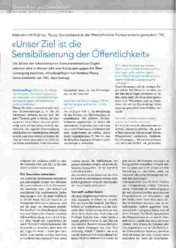 Vorschauseite 3: Weniger Medizin, mehr Verstand