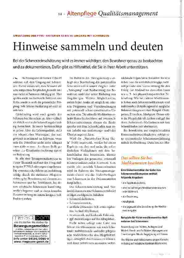 Vorschauseite 1: Hinweise sammeln und deuten