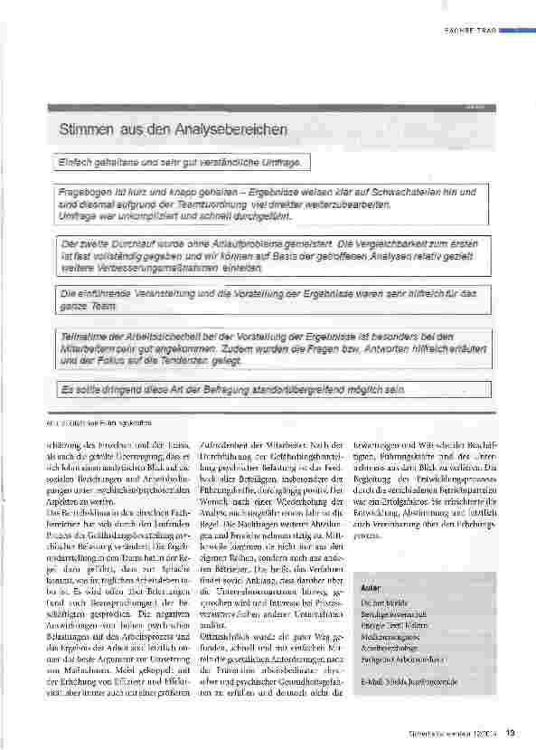 Vorschauseite 4: Jedes Ergebnis ist eine Bereicherung!