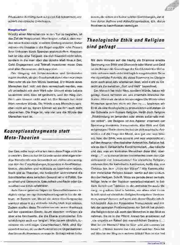 Vorschauseite 3: Gott oder die Welt - Wertgebundene Entscheidungen in kirchlichen Unternehmen