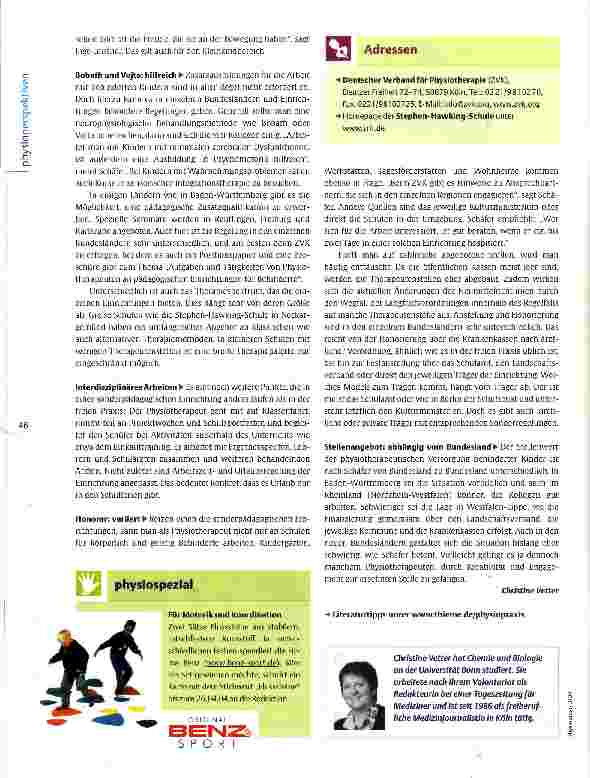 Vorschauseite 3: In sonderpädagogischen Einrichtungen arbeitenAlles ein bisschen anders