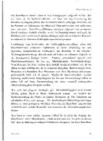 Vorschauseite 2: SUCHT IM ALTER - EINE FORTBILDUNGSVERANSTALTUNG FÜR PFLEGEKRAFTE