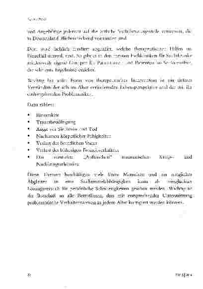 Vorschauseite 3: SUCHT IM ALTER - EINE FORTBILDUNGSVERANSTALTUNG FÜR PFLEGEKRAFTE
