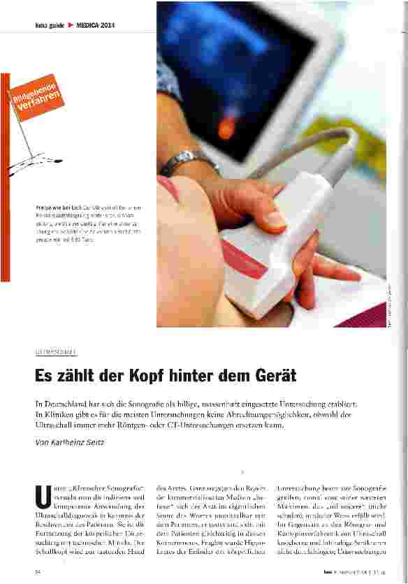 Vorschauseite 1: Es zählt der Kopf hinter dem Gerät