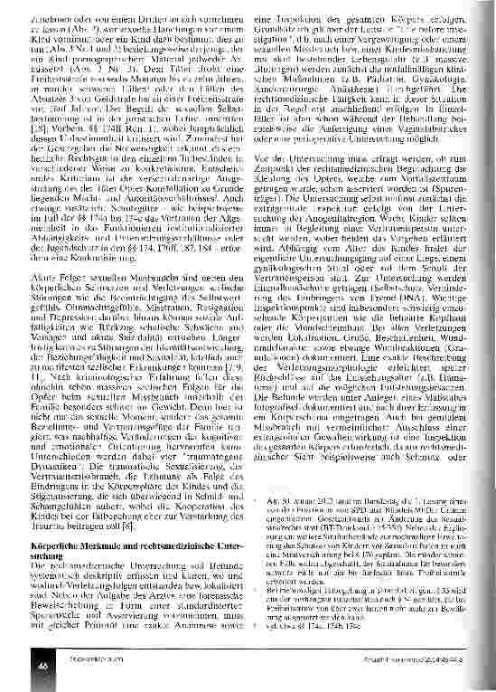 Vorschauseite 3: Interdisziplinäres Vorgehen bei einem Verdachtsfall von Kindesmissbrauch