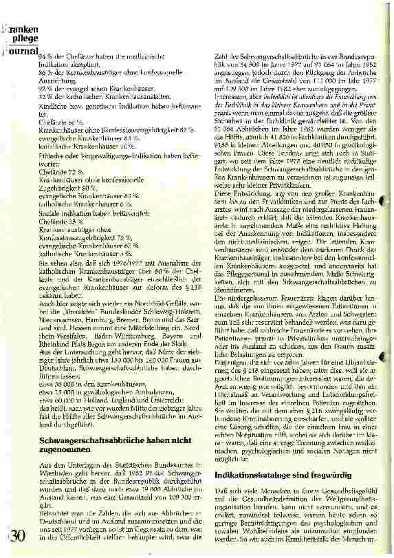 Vorschauseite 3: Sieben Jahre nach der Reform des Paragraphen 218