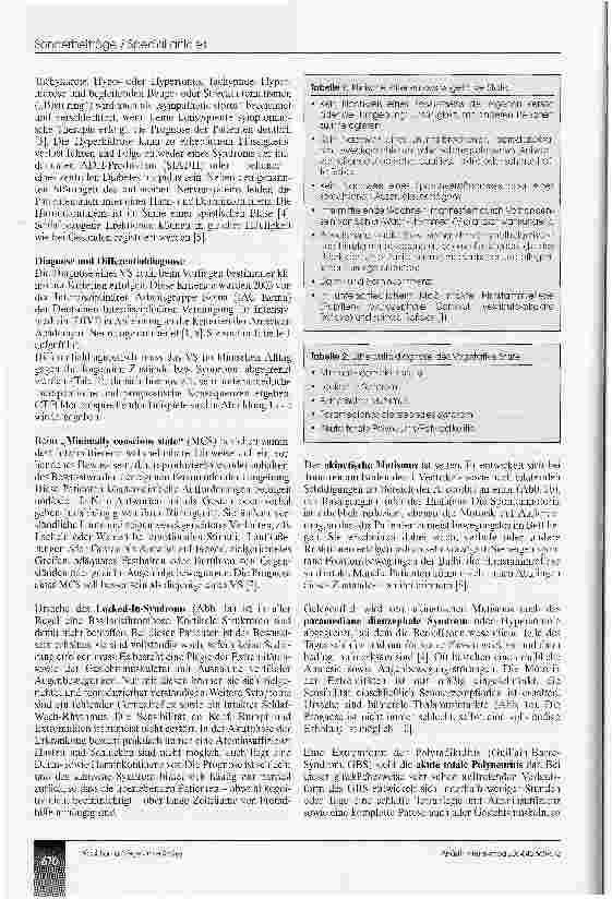 Vorschauseite 3: Das Wachkoma - Wach-sein ohne Bewusstsein
