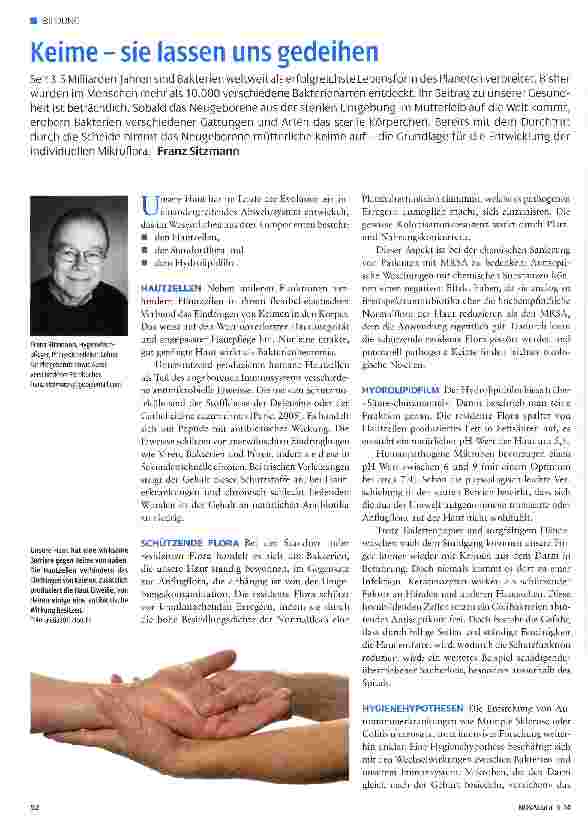 Vorschauseite 1: Keime - sie lassen uns gedeihen